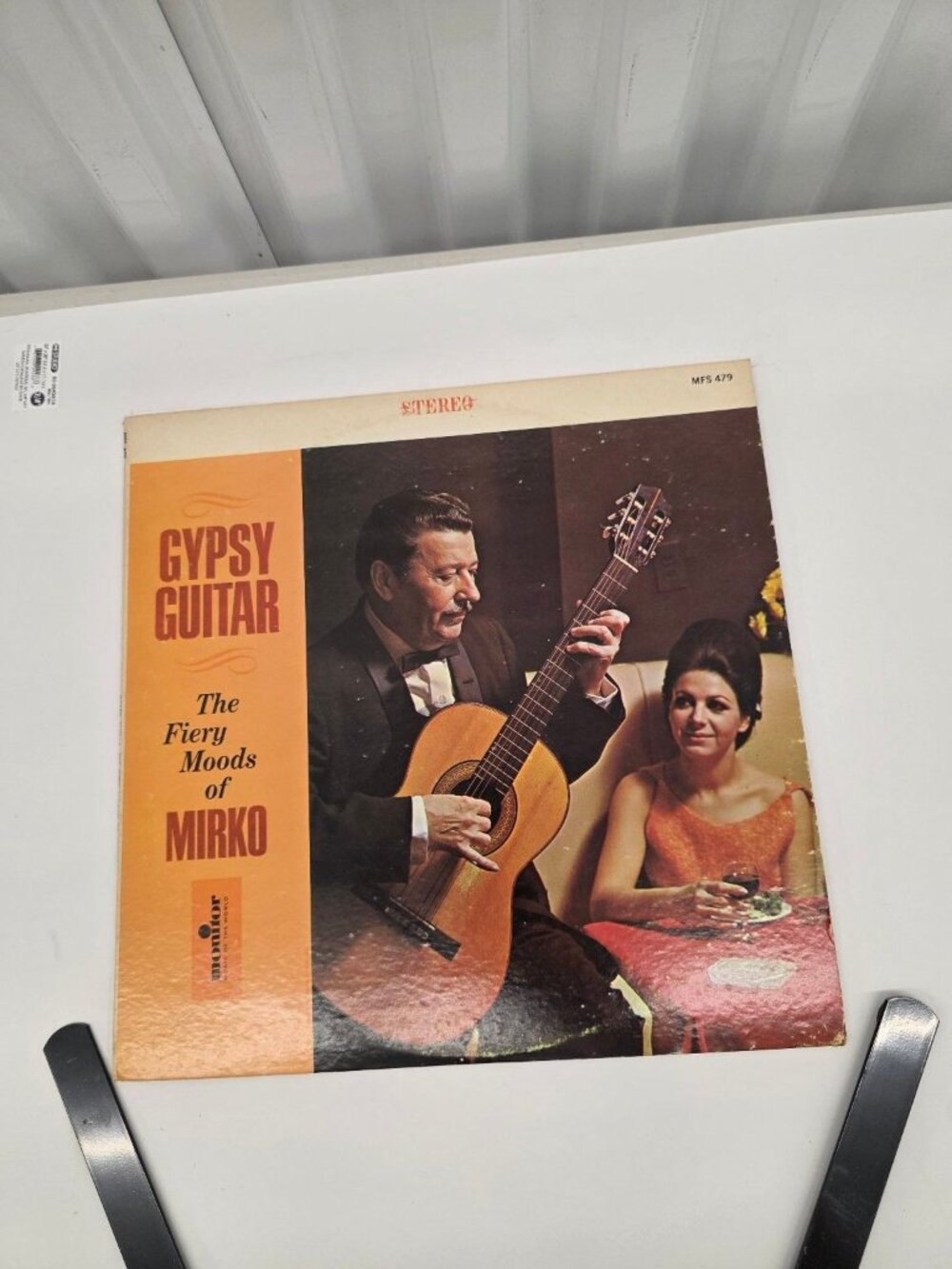 Mirko – Gypsy Guitar LP Record 1965 Monitor Folk World Stereo 33 RPM